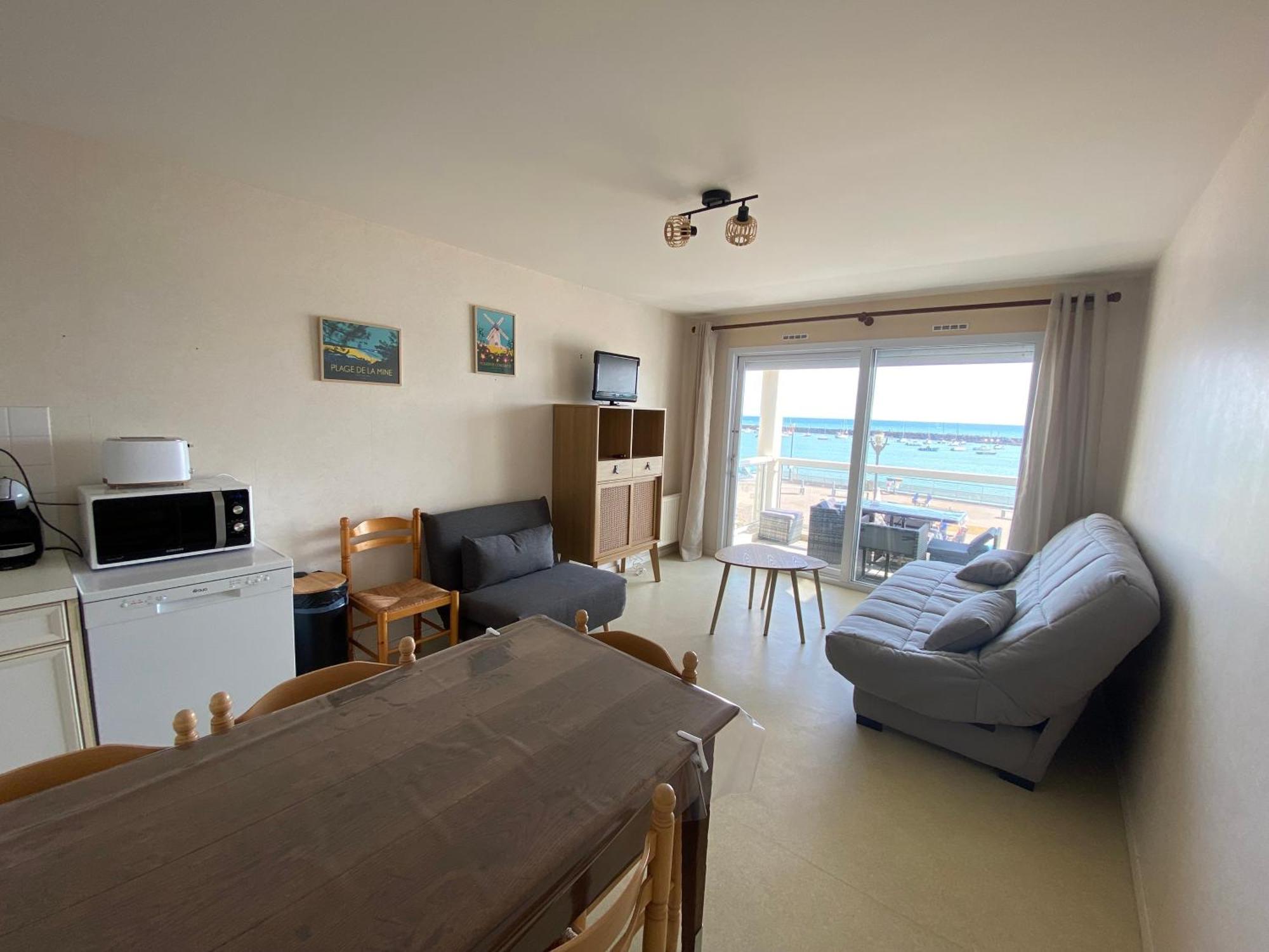 Appartement Vue Sur Mer Et Le Port Jard-sur-Mer Exterior foto